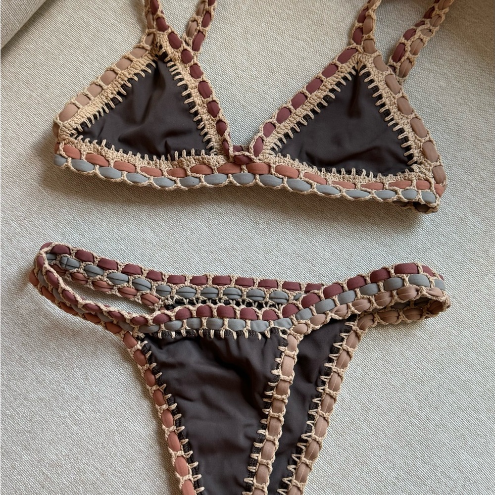 Ibiza Boutique Bikini Top (L) Bottom (M)